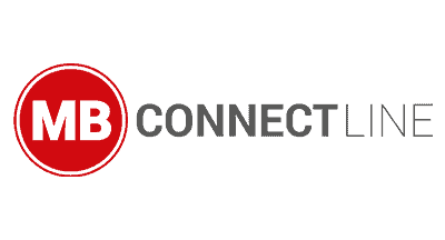 Logo Over Ons MB connect line